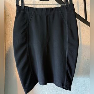 BCBGMaxAzria Black Pencil Skirt Size M